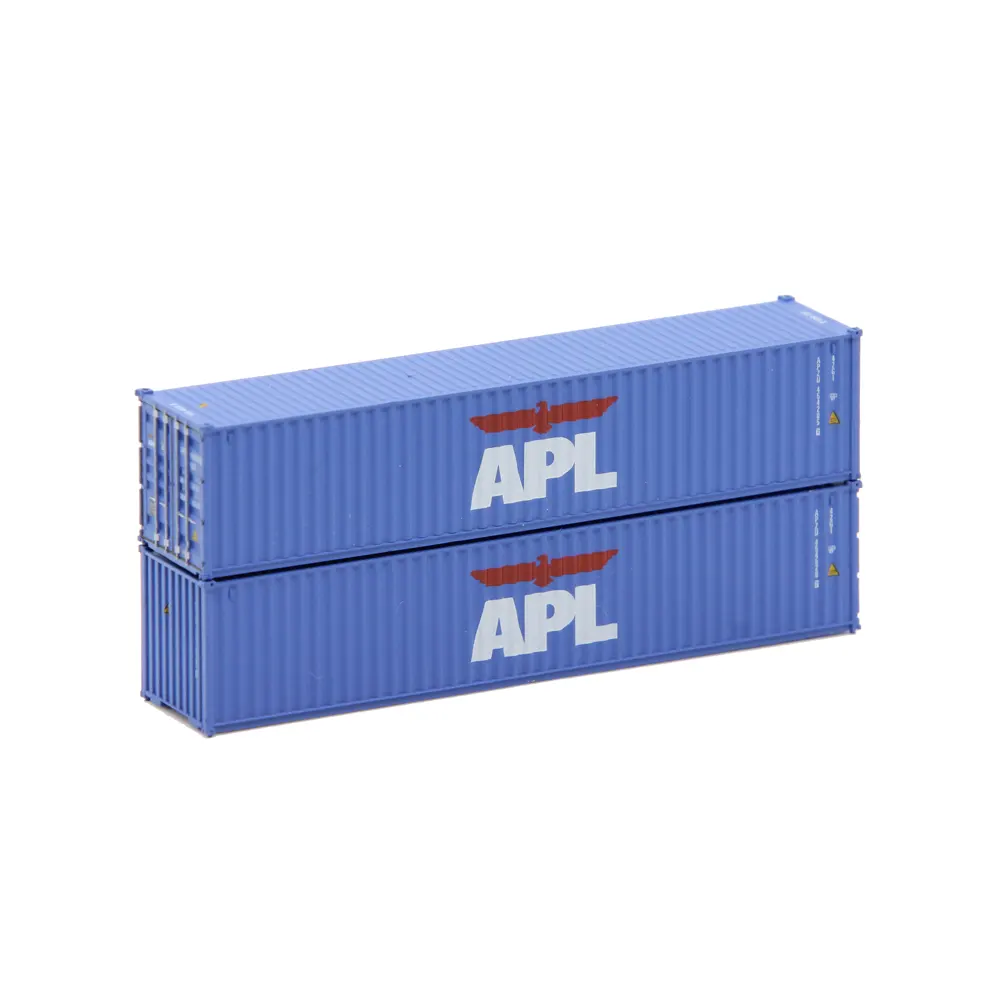 Jacksonville Terminal N 40' Standard Height (8'6") Corrugated Container APL "Large Logo"