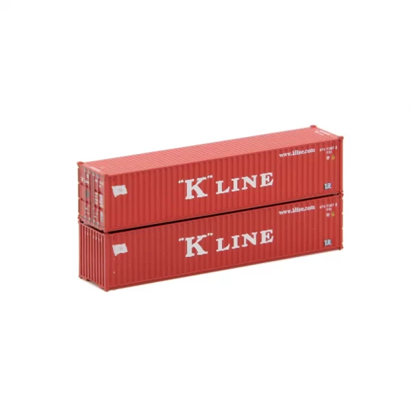 Jacksonville Terminal N 40' Standard Height (8'6") Corrugated Container K Line "Website"
