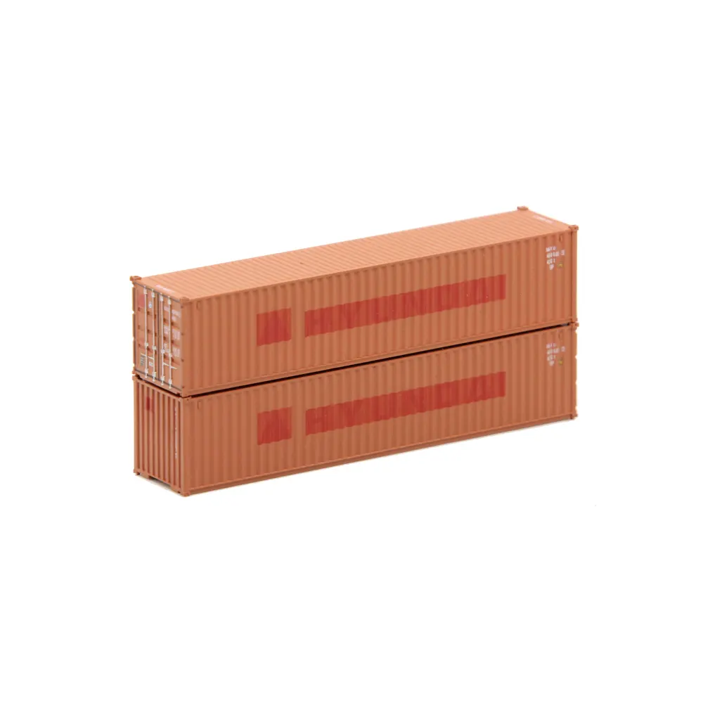 Jacksonville Terminal N 40' Standard Height (8'6") Corrugated Container MAXU "ex Hyundai"