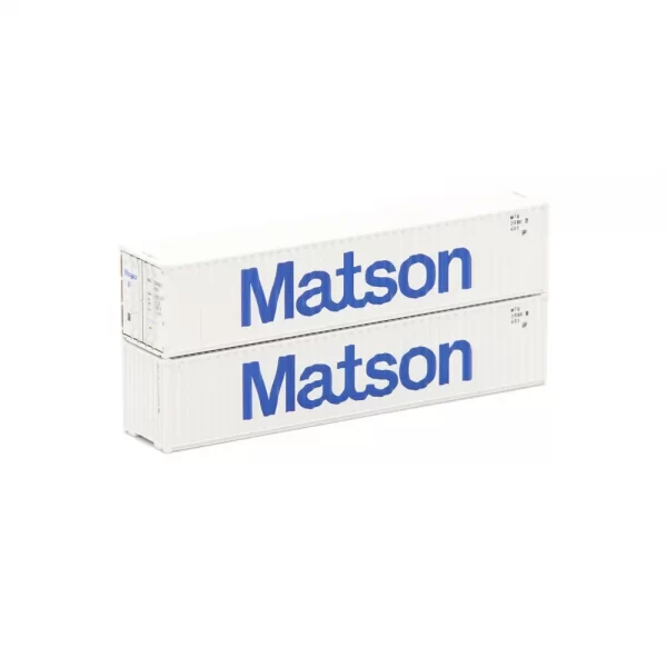 Jacksonville Terminal N 40' Standard Height (8'6") Corrugated Container Matson