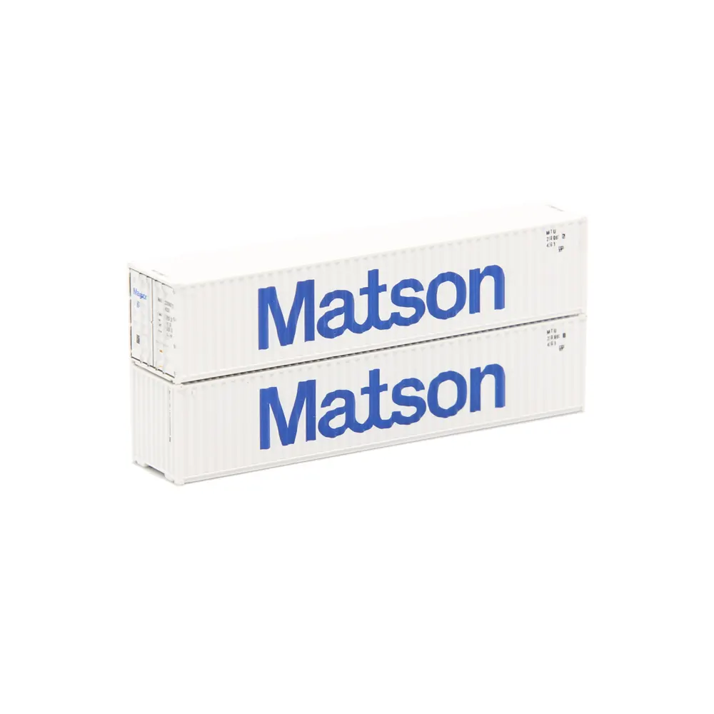 Jacksonville Terminal N 40' Standard Height (8'6") Corrugated Container Matson