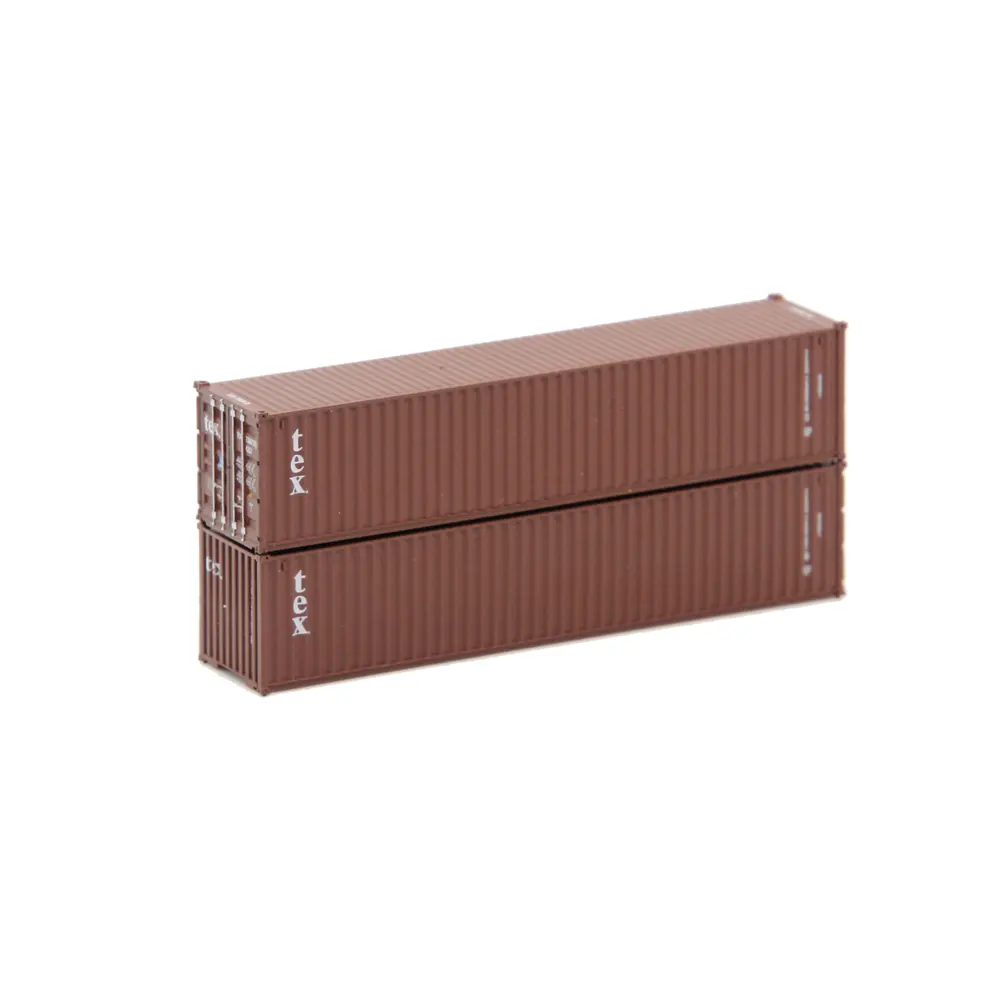 Jacksonville Terminal N 40' Standard Height (8'6") Corrugated Container TEX