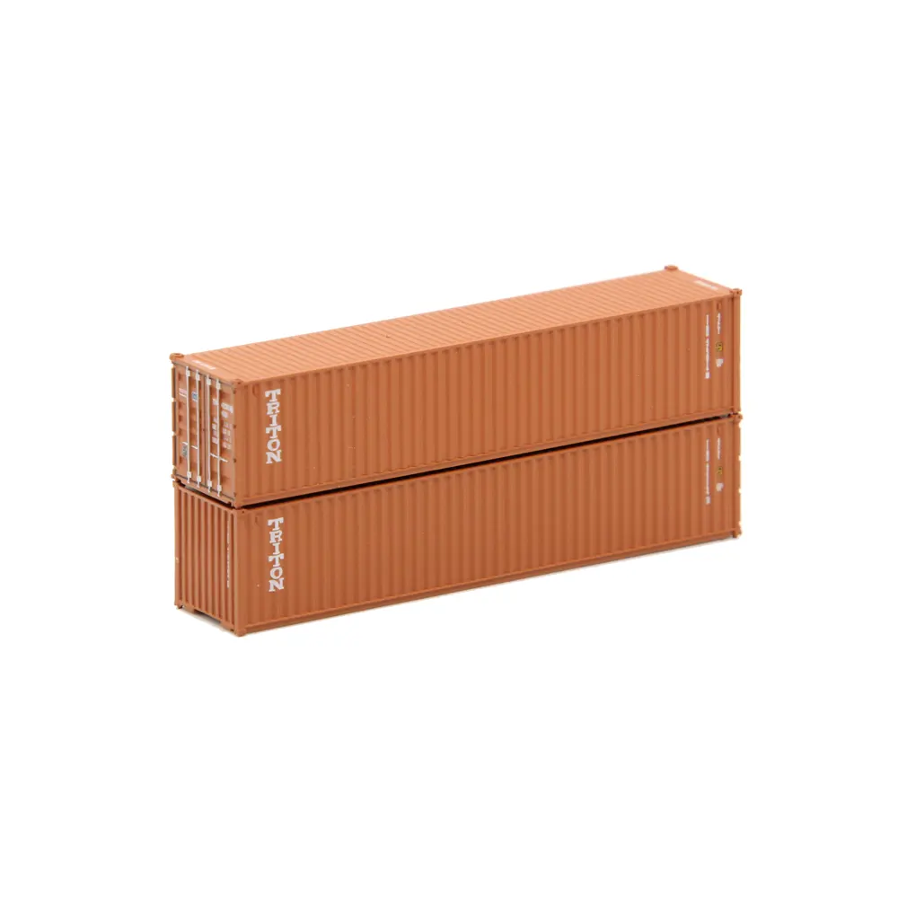 Jacksonville Terminal N 40' Standard Height (8'6") Corrugated Container Triton