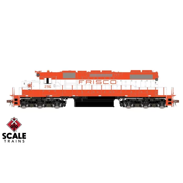 Scale Trains HO Rivet Counter SD38-2 Frisco w/ DCC & Sound - Image 2