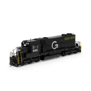 Athearn HO SD39 Boston & Maine "Guilford, Black"