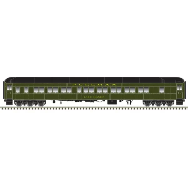 Atlas HO Heavyweight Pullman 10-1-2 Sleeper Pullman "Green"