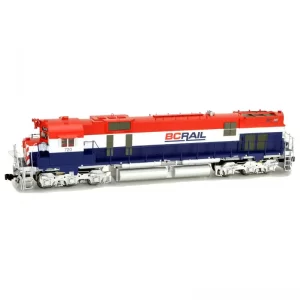 Bowser HO M630 British Columbia Railway "Red, White, & Blue with External Air Filters"