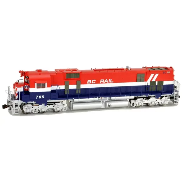 Bowser HO M630 British Columbia Railway "Red, White, & Blue Hockey