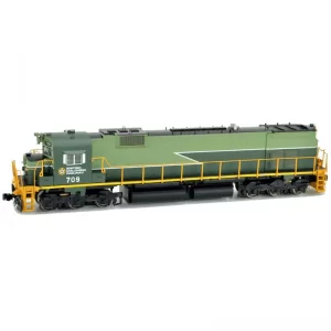 Bowser HO M630 British Columbia Railway "Yellow Frame Stripe"
