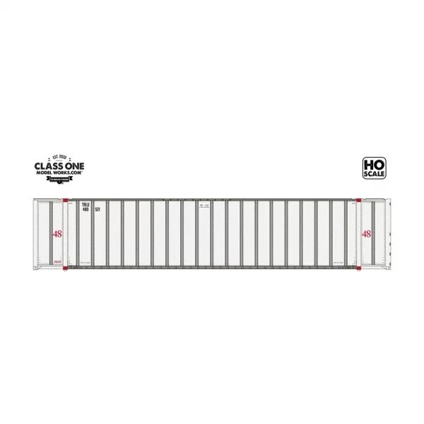 Class One Model Works HO 48' Monon Container Transamerica Leasing