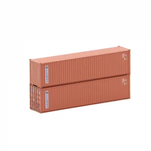 Jacksonville Terminal N 40' High Cube Corrugated Container Florens "Vertical Logo"