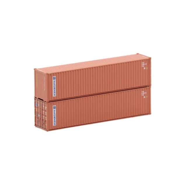 Jacksonville Terminal N 40' High Cube Corrugated Container Florens "Vertical Logo"