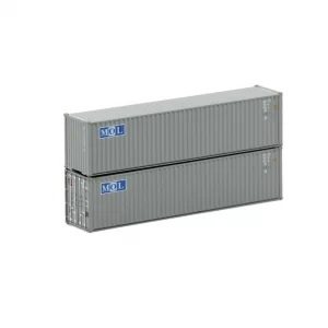 Jacksonville Terminal N 40' High Cube Corrugated Container MOL "Small Logo"