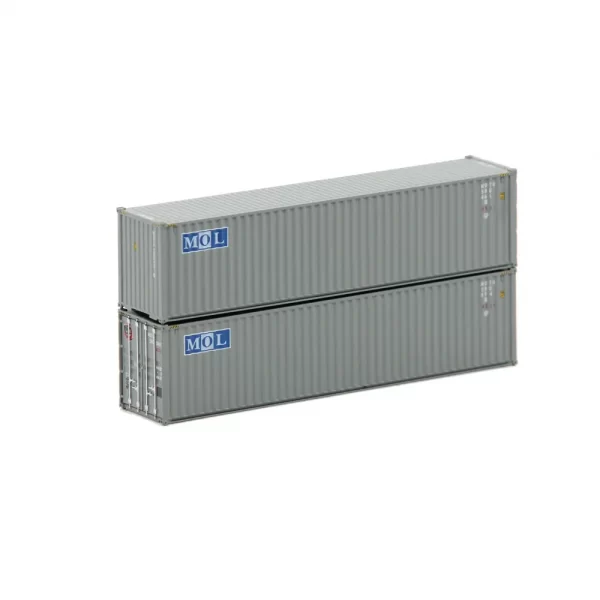 Jacksonville Terminal N 40' High Cube Corrugated Container MOL "Small Logo"