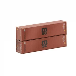 Jacksonville Terminal N 40' High Cube Corrugated Container Mediterranean Shipping Company "Florens Lease"