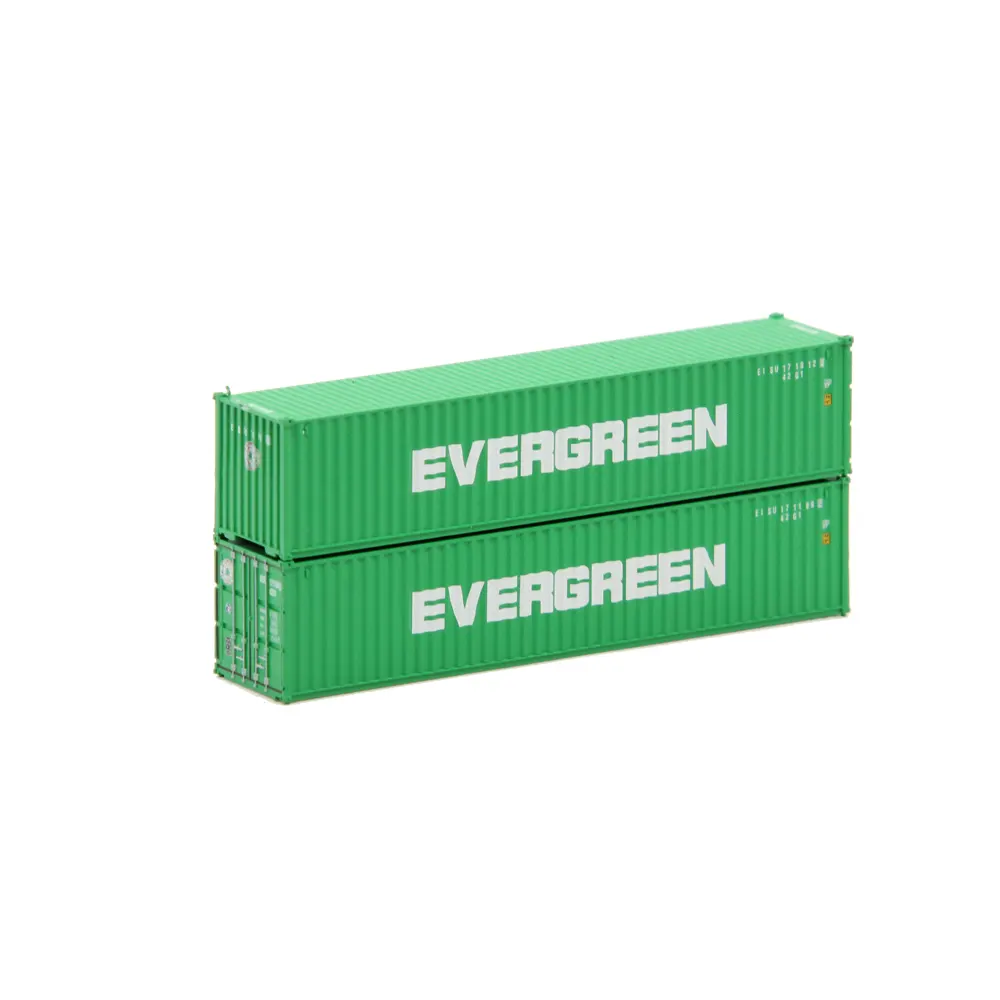 Jacksonville Terminal N 40' Standard Height (8'6") Corrugated Container Evergreen
