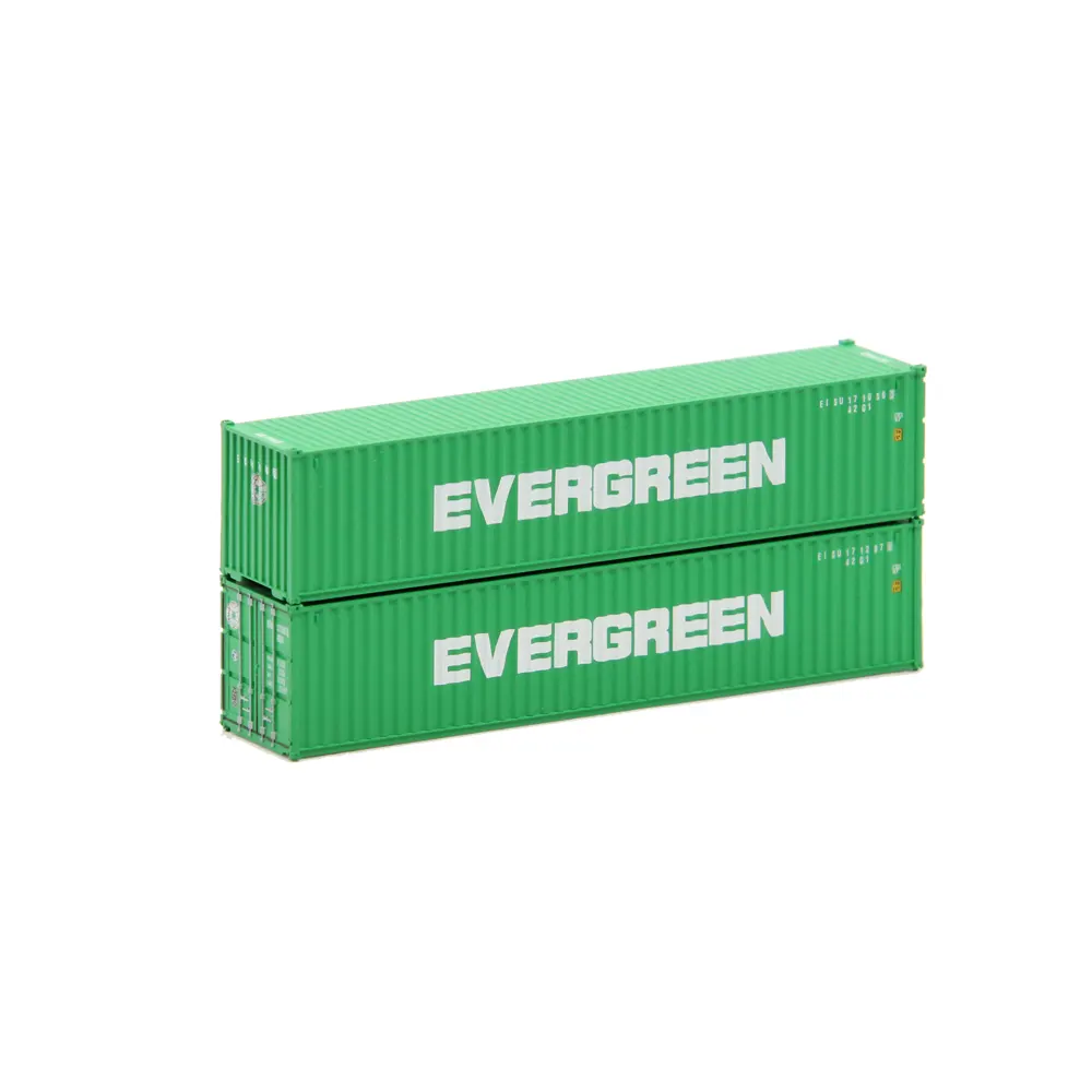 Jacksonville Terminal N 40' Standard Height (8'6") Corrugated Container Evergreen - Image 2