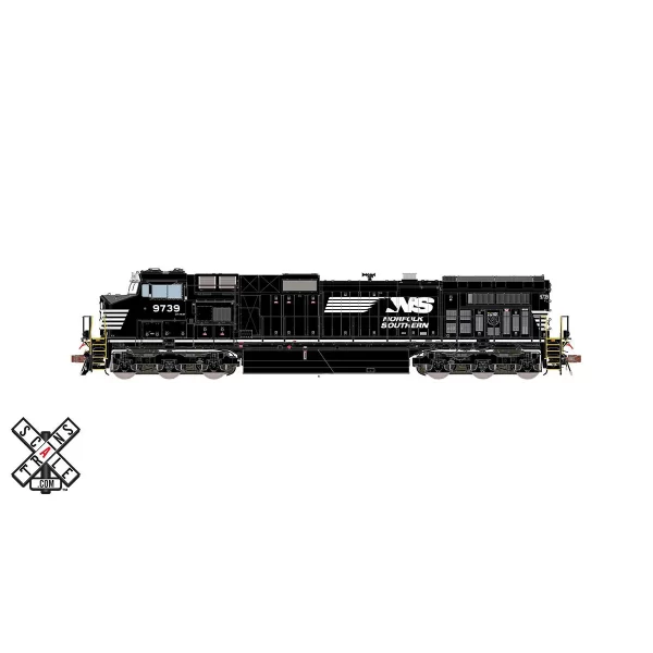 Scale Trains HO Rivet Counter C44-9W Norfolk Southern "Horsehead with PTC" - Image 4
