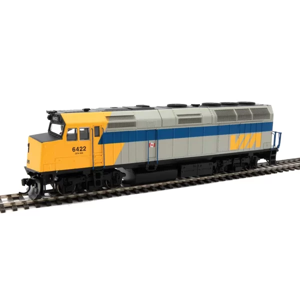 Walthers Mainline HO F40PH Via "Rail Canada" w/ DCC & Sound - Image 2