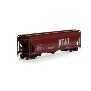 Athearn Genesis HO ACF 4600 Covered Hopper Detroit Toledo & Ironton "Brown"