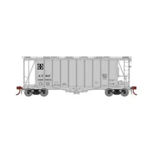 Athearn Genesis HO GATC 2600 Airslide Covered Hopper Santa Fe
