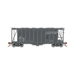 Athearn Genesis HO GATC 2600 Airslide Covered Hopper Seaboard Coast Line