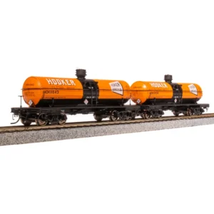 Broadway Limited HO 6,000 Gallon Tank Car Hooker Chemical "Billboard, Tacoma Washington" 2 Pack