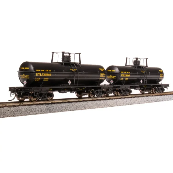 Broadway Limited HO 6,000 Gallon Tank Car UTLX 2 Pack