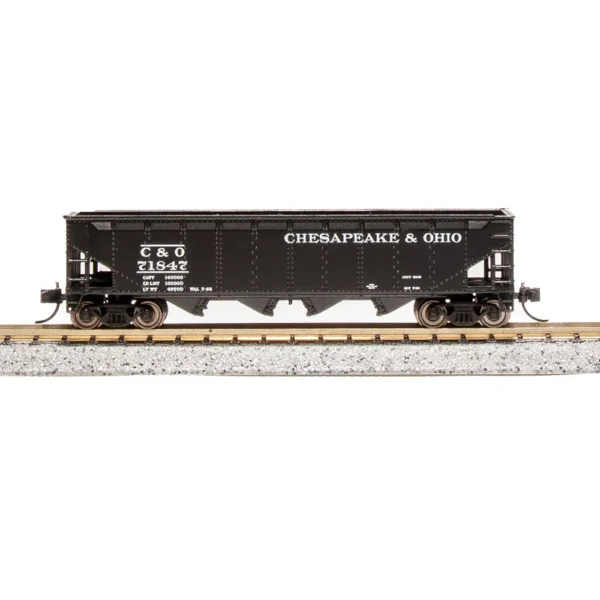 Broadway Limited N 70 Ton Hopper Chesapeake & Ohio 4 Pack