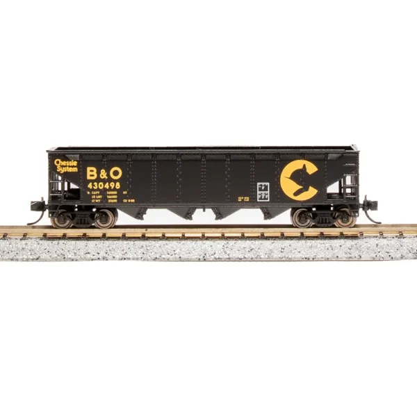 Broadway Limited N 70 Ton Hopper Chessie System "B&O" 4 Pack