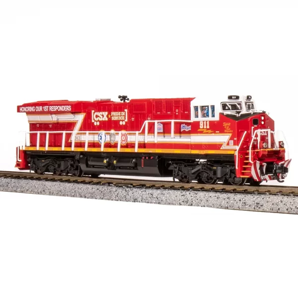 Broadway Limited Paragon 4 N ES44AC CSX "Spirit of Our First Responders" w/ DCC & Sound