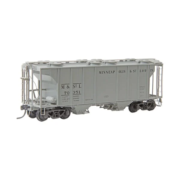 Kadee HO PS-2 2 Bay Covered Hopper Car Minneapolis & St. Louis