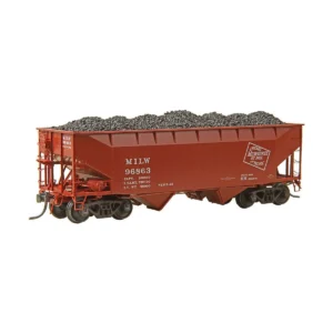 Kadee HO 50 Ton 2 Bay Hopper Milwaukee Road
