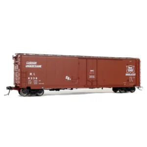 Moloco HO General American 50' RBL Sill 1 Boxcar, Offset Door Rock Island