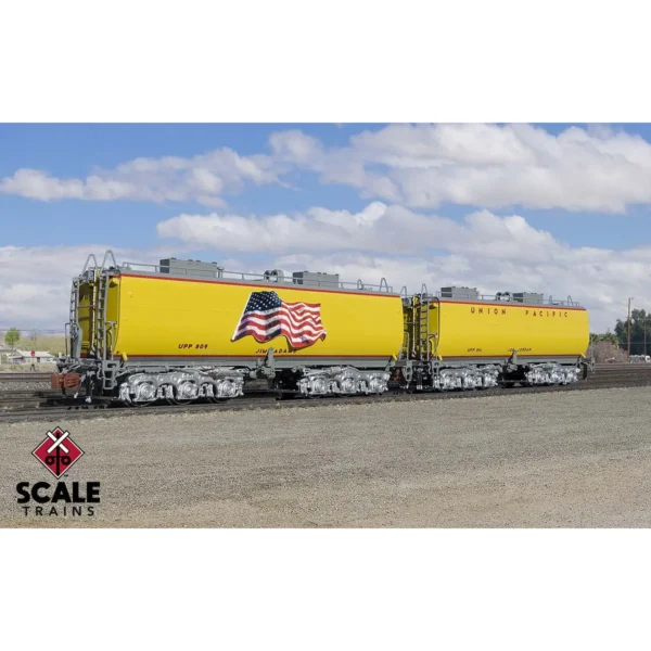 Scale Trains N Rivet Counter Water & Fuel Tender Set Union Pacific "Post-2006" w/ DCC