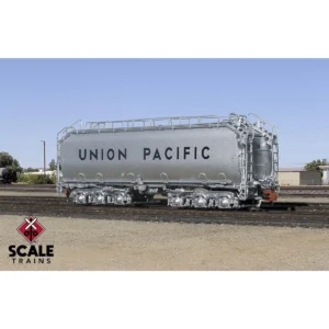 Scale Trains N Rivet Counter Maintenance of Way Water/Fuel Tender Union Pacific "Silver"