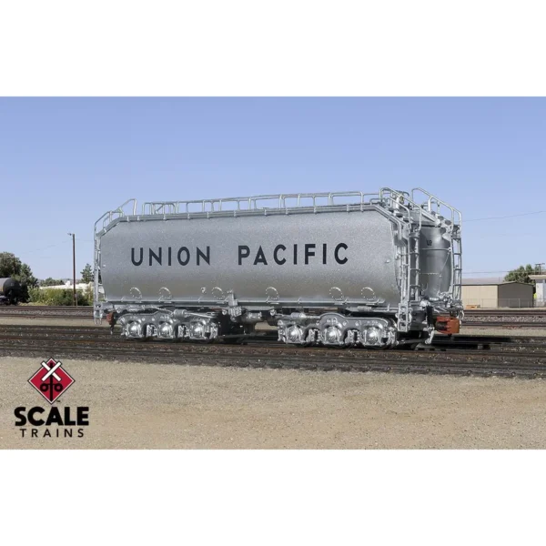 Scale Trains N Rivet Counter Maintenance of Way Water/Fuel Tender Union Pacific "Silver"