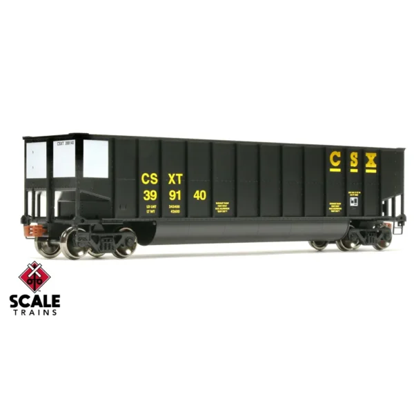 Scale Trains HO Operator Bethgon Coal Gondola CSX "Black"