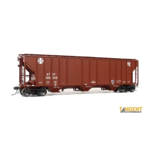 Tangent HO GA 4500 Covered Hopper Santa Fe "Quality Scheme"
