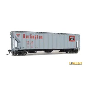 Tangent HO GA 4500 Covered Hopper Chicago Burlington & Quincy