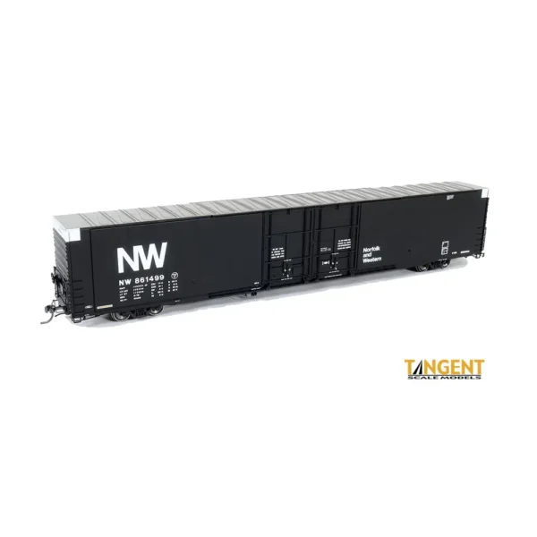 Tangent HO 86' Greenville High Cube Box Car Norfolk Western "1-1978 Delivery"