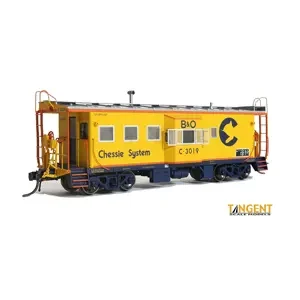 B&O ICC I-18 Steel Bay Window Caboose