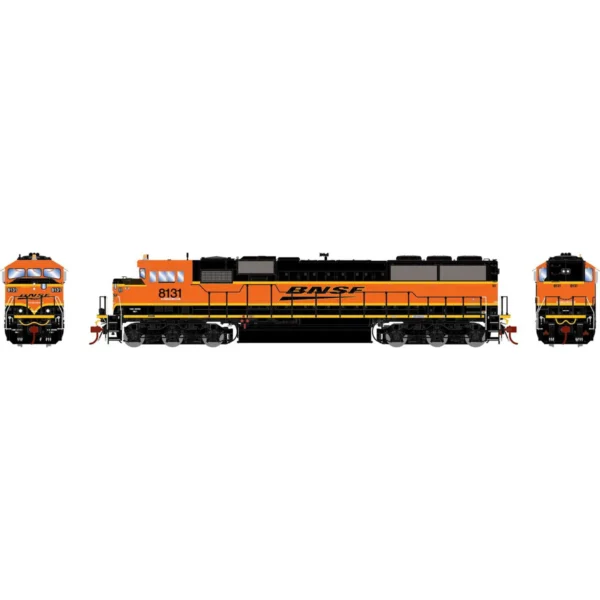 Athearn Genesis HO SD60M 3 Window BNSF "Wedge, Remote Control" - Image 2