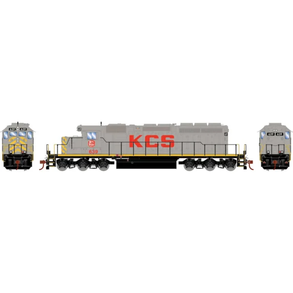 Athearn HO SD40-2 Kansas City Southern "Gray"
