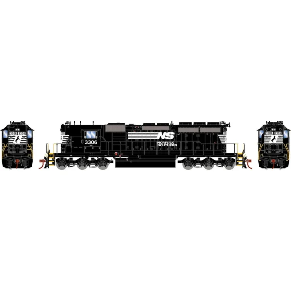 Athearn HO SD40-2 Norfolk Southern "High Nose" w/ DCC & Sound - Image 3