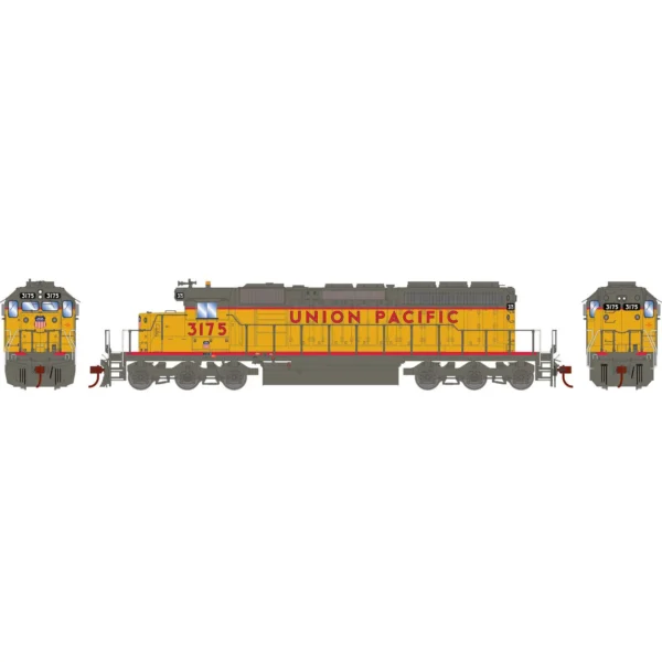 Athearn HO SD40-2 Union Pacific w/ DCC & Sound - Image 2