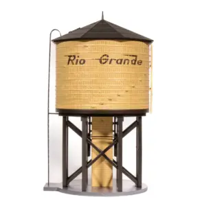 Broadway Limited HO Operating Water Tower Weathered Denver & Rio Grande