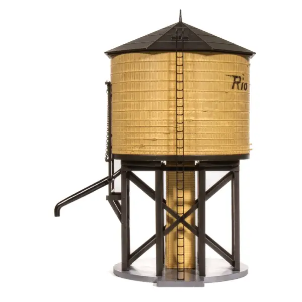 Broadway Limited HO Operating Water Tower Weathered Denver & Rio Grande - Image 2