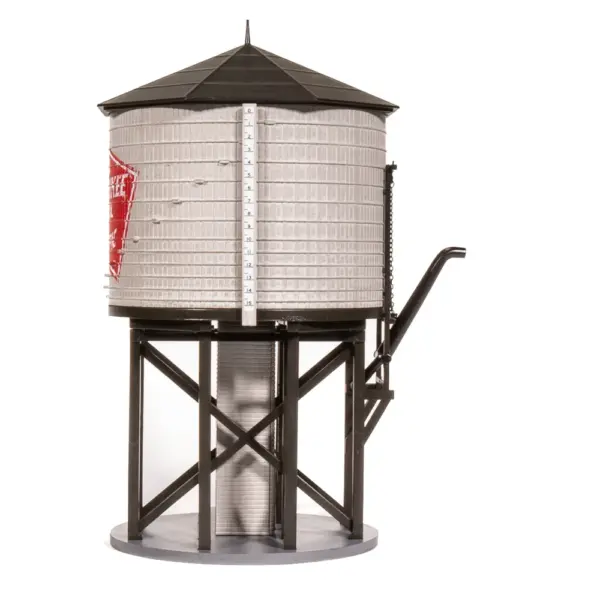 Broadway Limited HO Operating Water Tower Weathered Milwaukee Road - Image 2