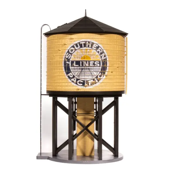 Broadway Limited HO Operating Water Tower Weathered Southern Pacific